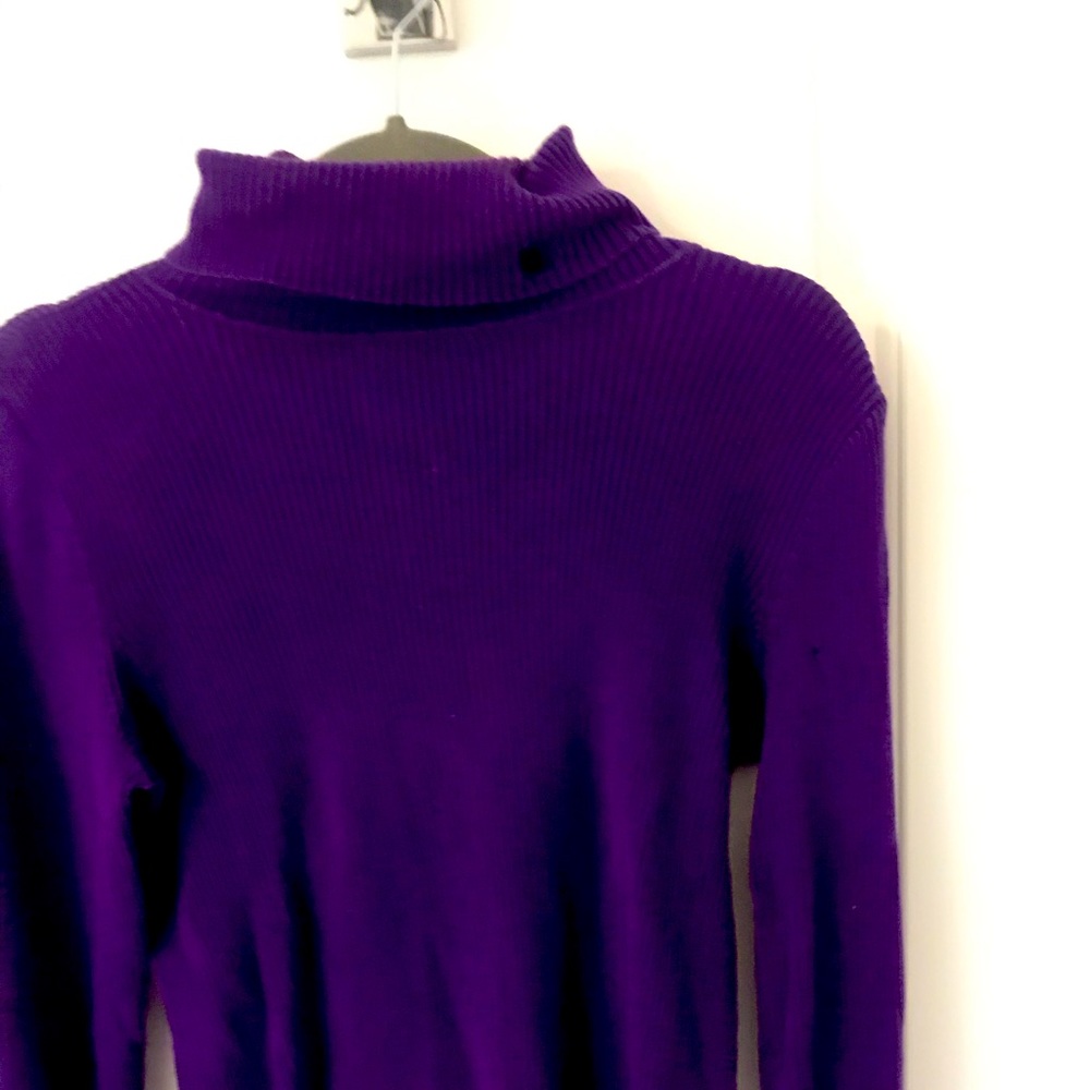 Purple Ralph Lauren stylish turtleneck